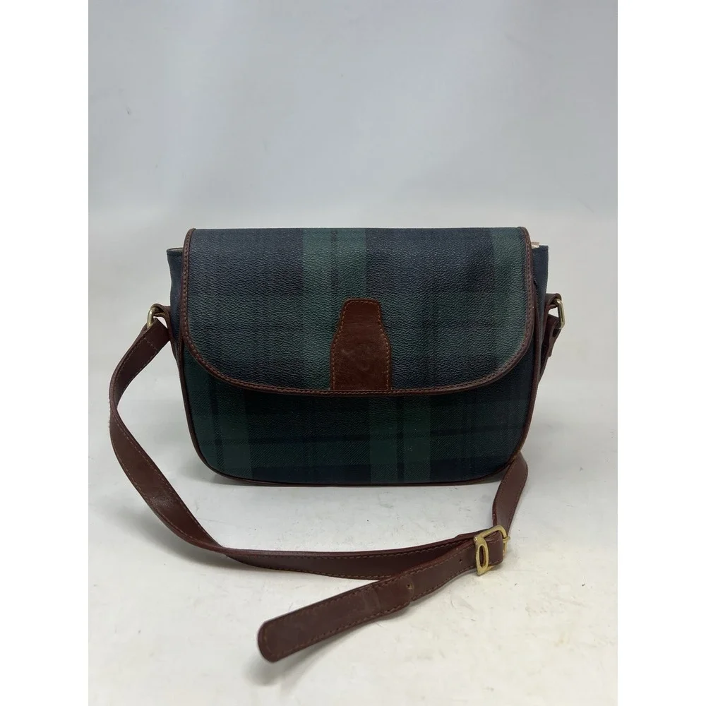 Vintage‎ POLO Ralph Lauren Plaid Shoulder Bag
